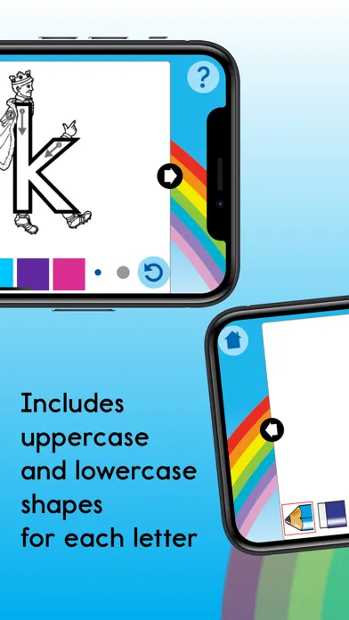 Letterland Rainbow Writing स्क्रीनशॉट