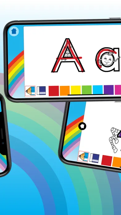 Letterland Rainbow Writing स्क्रीनशॉट