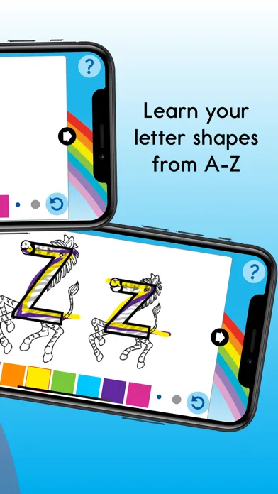 Letterland Rainbow Writing स्क्रीनशॉट