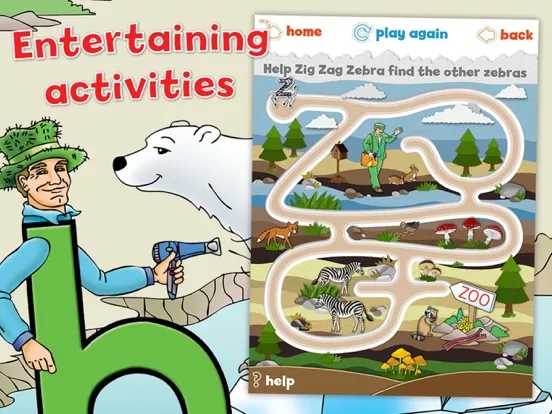 صور Letterland Stories Z iPad 