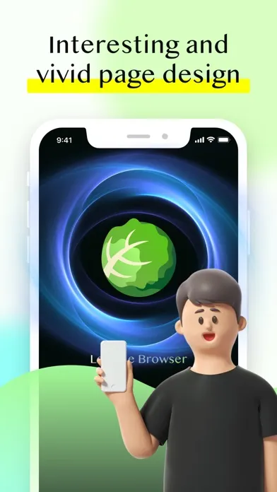 Lettuce Browser - VPN Location स्क्रीनशॉट
