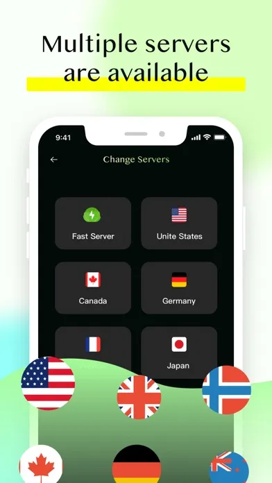 Lettuce Browser - VPN Location स्क्रीनशॉट