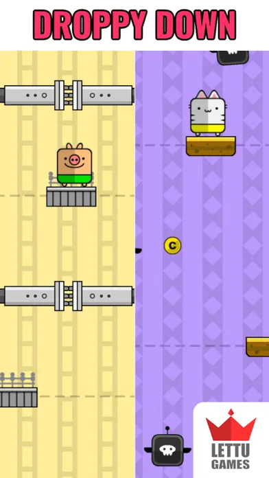 Скриншоты Droppy Down