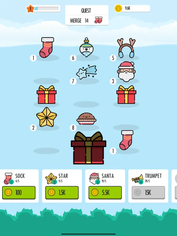 Merge Xmas iPad  Screenshots