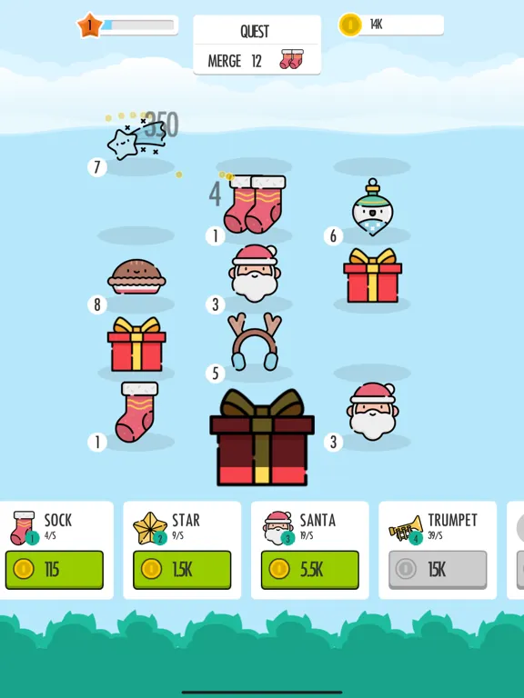 Merge Xmas iPad  Screenshots