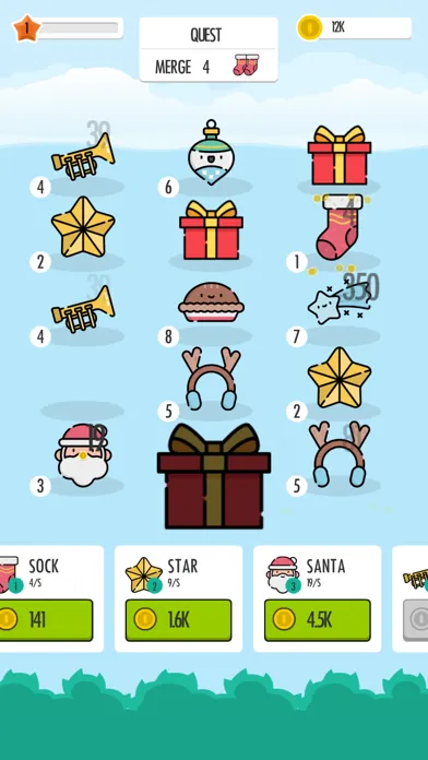 Merge Xmas Screenshots