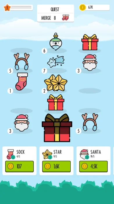 Merge Xmas Screenshots