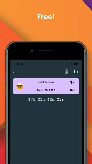 Countdown && Reminder Ekran Görüntüleri
