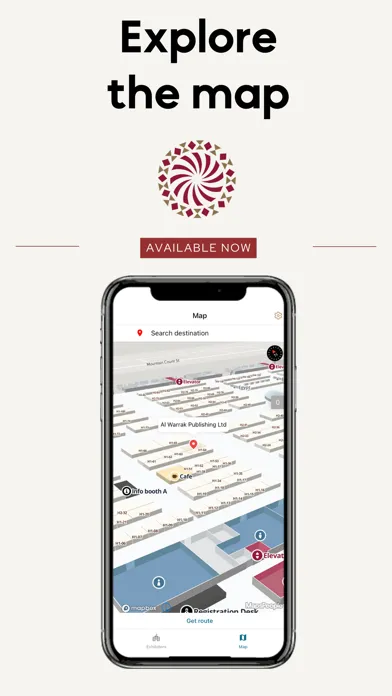 Doha Book Fair Wayfinding应用截图