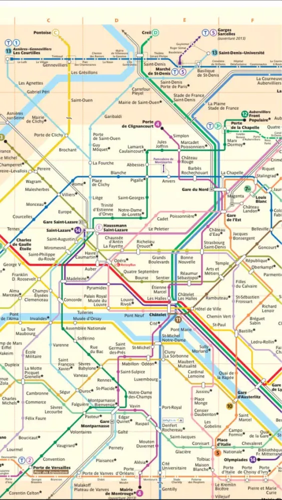 Tangkapan skrin Paris travel guide and offline map - metro paris subway, CDG ORLY roissy paris airport transport, city Paris guide, SNCF TGV traffic maps lonely planet Paris trip advisor