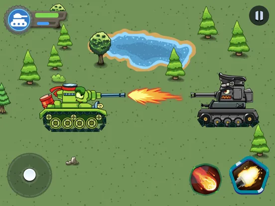 Captures d'écran de Tank Battle: Games for boys iPad 