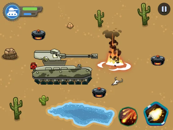 Captures d'écran de Tank Battle: Games for boys iPad 