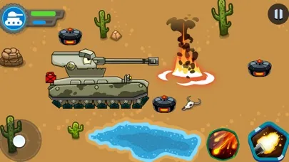 Captures d'écran de Tank Battle: Games for boys
