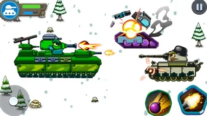 Captures d'écran de Tank Battle: Games for boys