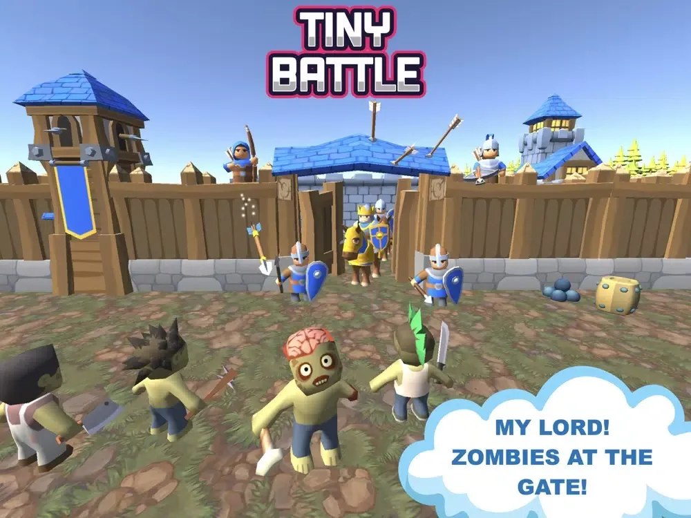 Tiny Battle : War for Empire iPad  Ekran Görüntüleri