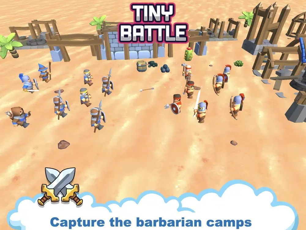 Tiny Battle : War for Empire iPad  Ekran Görüntüleri