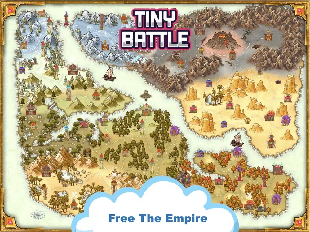 Tiny Battle : War for Empire iPad  Ekran Görüntüleri
