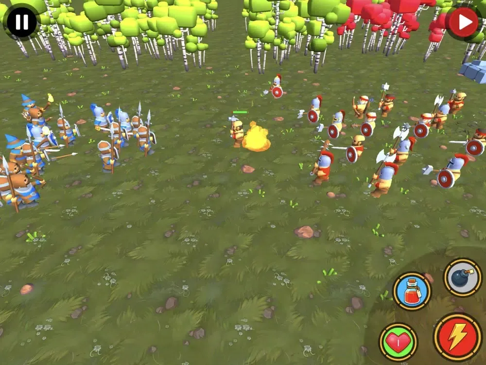 Tiny Battle : War for Empire iPad  Ekran Görüntüleri