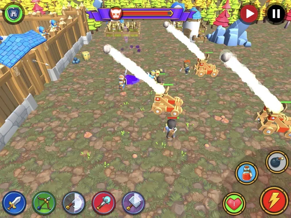 Tiny Battle : War for Empire iPad  Ekran Görüntüleri