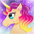 Pony unicorn games for kids
