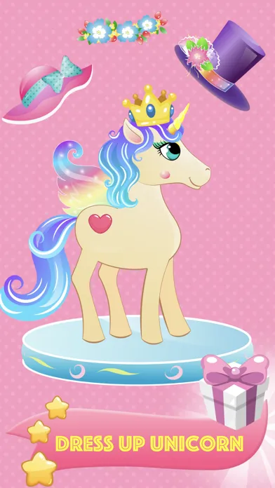 Pony unicorn games for kids應用截圖