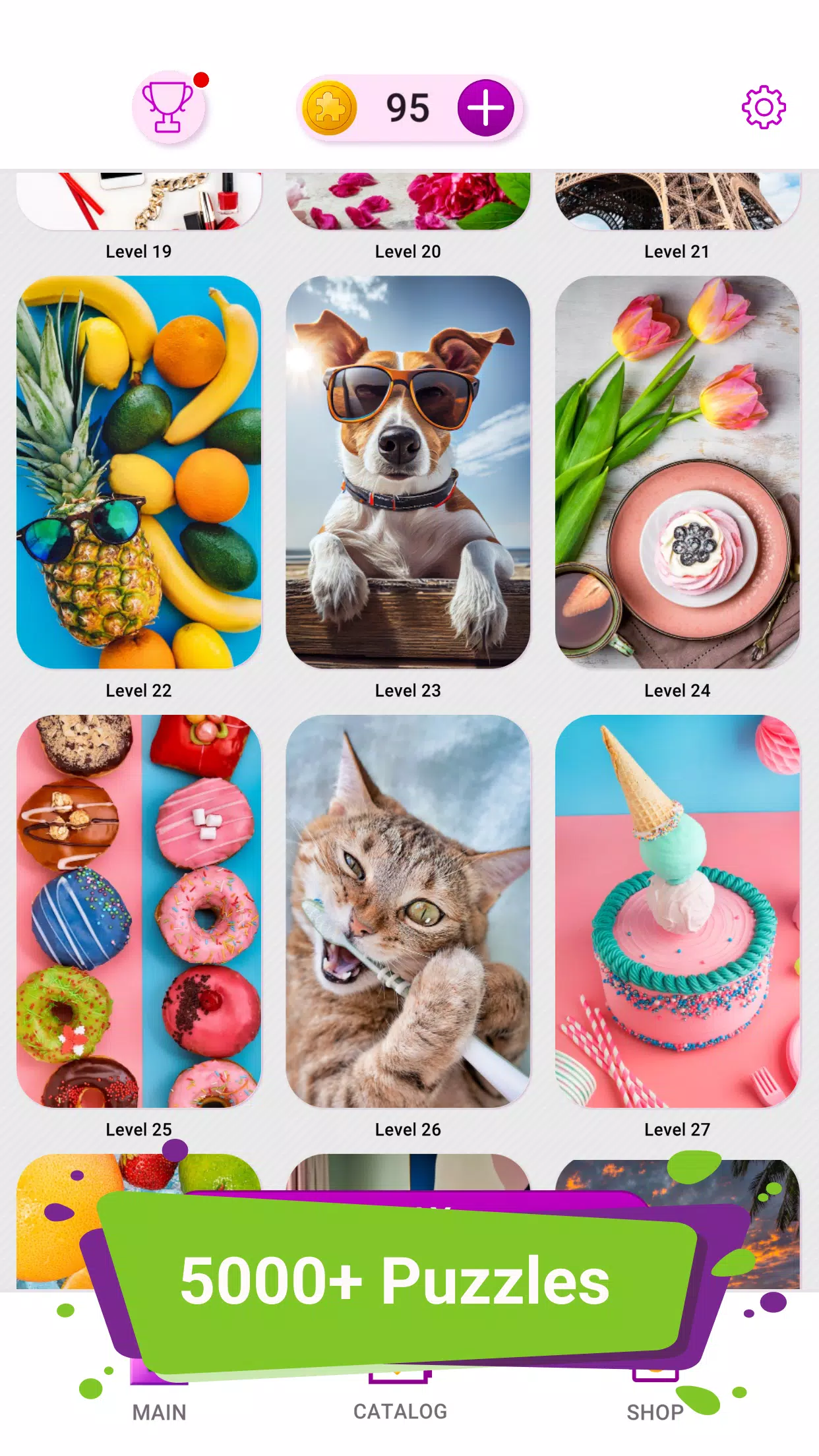 Jigsort: jigsaw block puzzle Screenshots