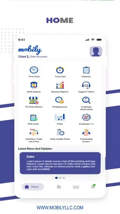 ภาพหน้าจอของ My Mobily