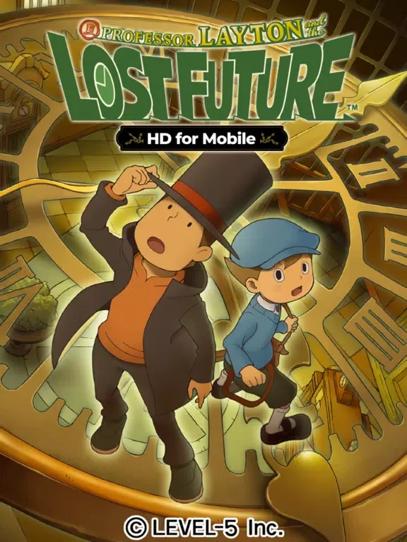 Layton: Lost Future in HD iPad  スクリーンショット