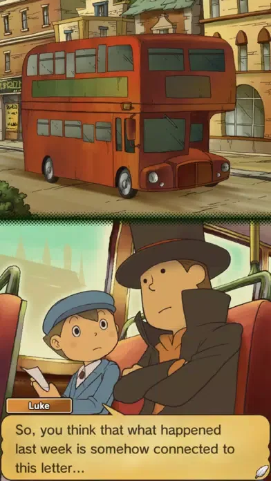 Layton: Lost Future in HD スクリーンショット