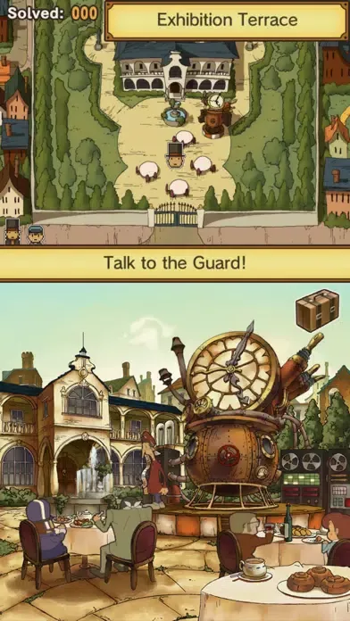 Layton: Lost Future in HD スクリーンショット