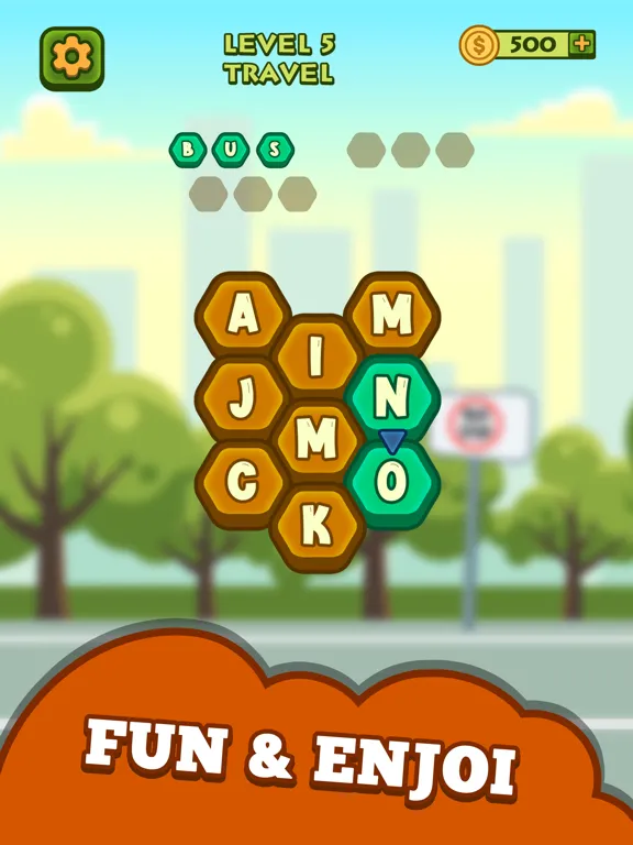 Скриншоты Word Crazy Around iPad 