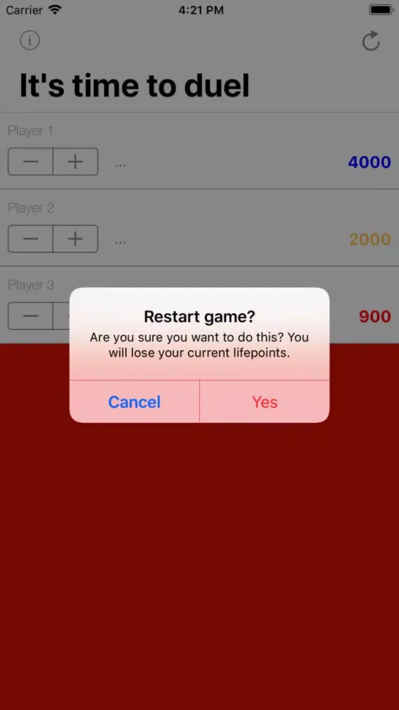 Duel Score应用截图