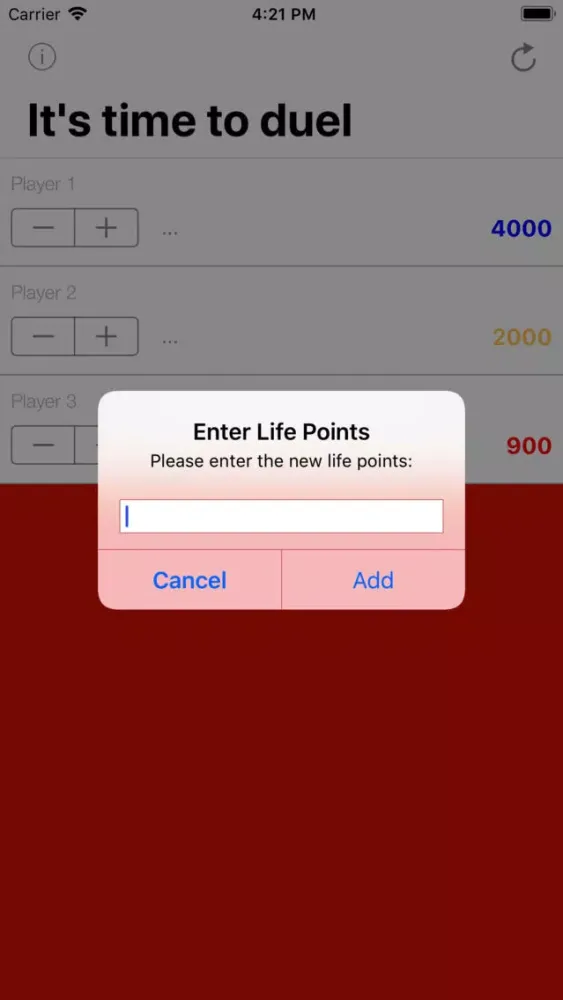Duel Score应用截图