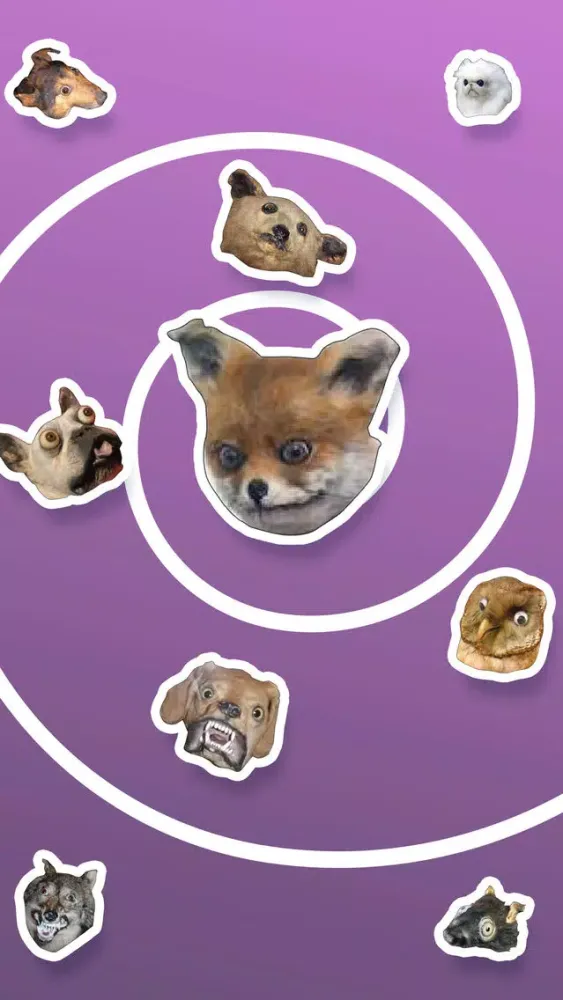 Bad Taxidermy - Creepy Animal Emoji Strickers سکرین شاٹس
