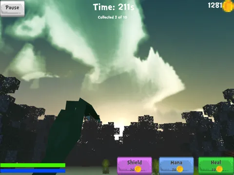 Jurassic Block Hunter - Dino Zoo Rail Shooter With Skins Uploader for Minecraft iPad  স্ক্রিনশট
