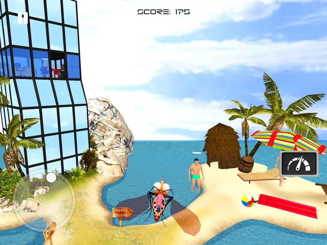 Ảnh chụp màn hình của Mosquito Simulator 2015 - The Endless Fun Arcade Game iPad 