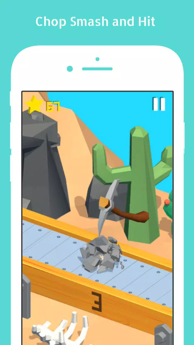 Capturas de tela do Chop Smash and Hit