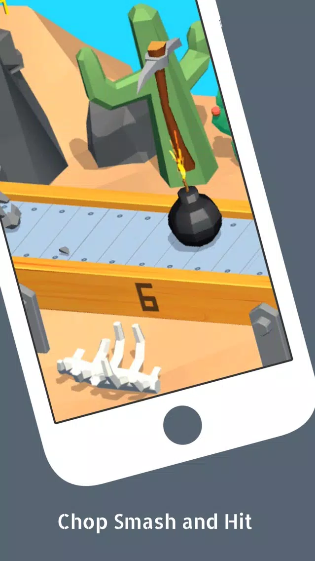 Capturas de tela do Chop Smash and Hit