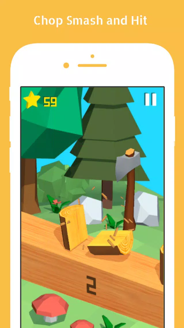 Capturas de tela do Chop Smash and Hit