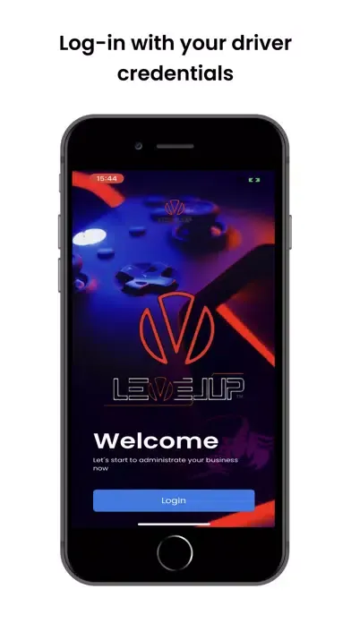 Скриншоты LevelUp Driver App