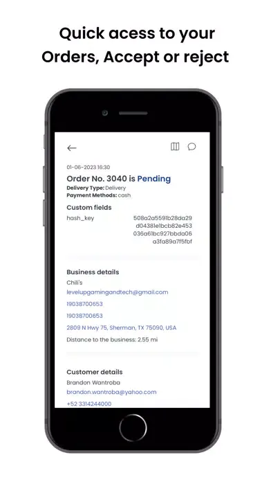 Captures d'écran de LevelUp Merchant App