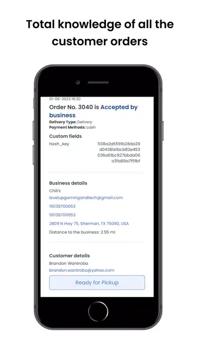 Captures d'écran de LevelUp Merchant App