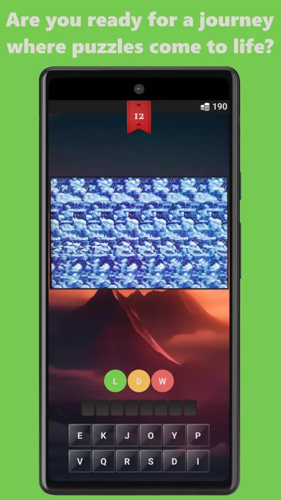 Capturas de tela do Vision Quest Puzzle