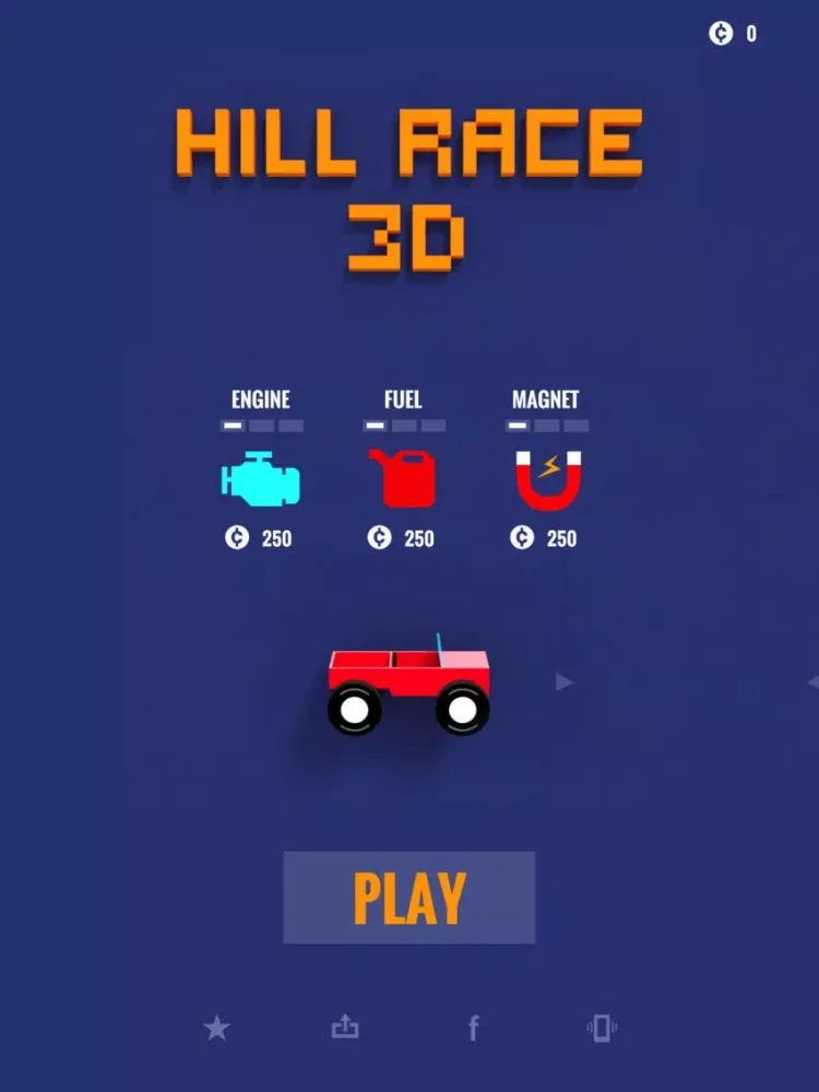 Hill Race 3D iPad  Screenshots