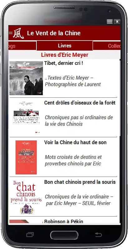 ภาพหน้าจอของ Vent de Chine