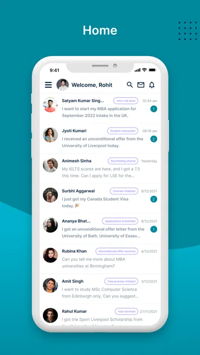 تصاویر Launchpad (Counsellor App)
