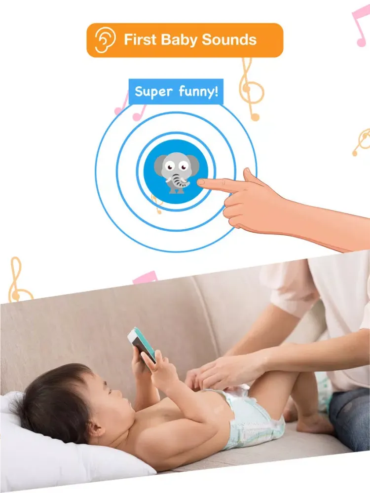 Happy Baby: laugh & learn app iPad 應用截圖