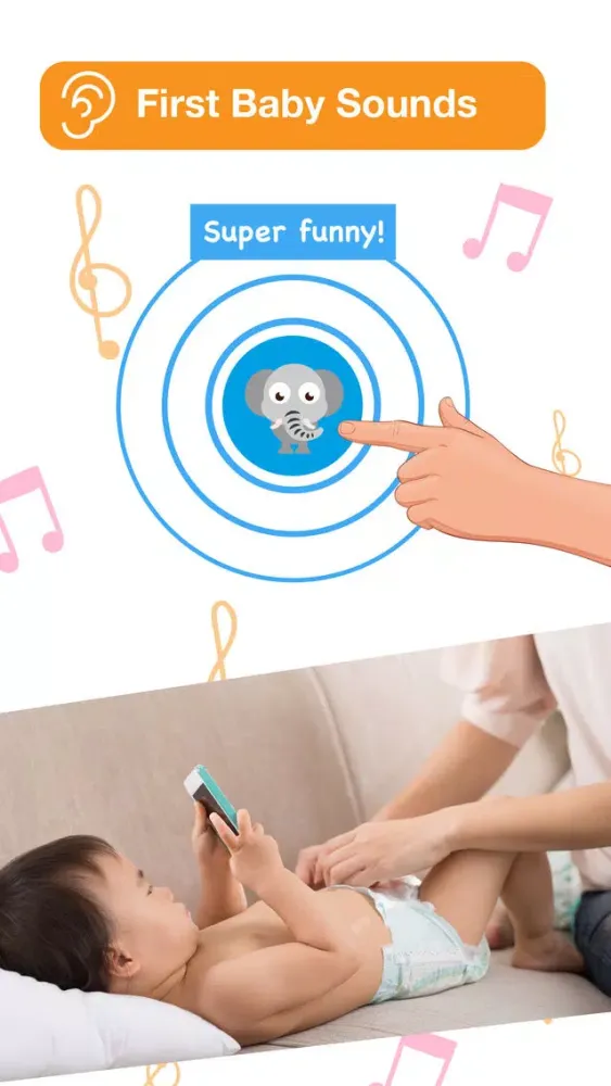 Happy Baby: laugh & learn app應用截圖