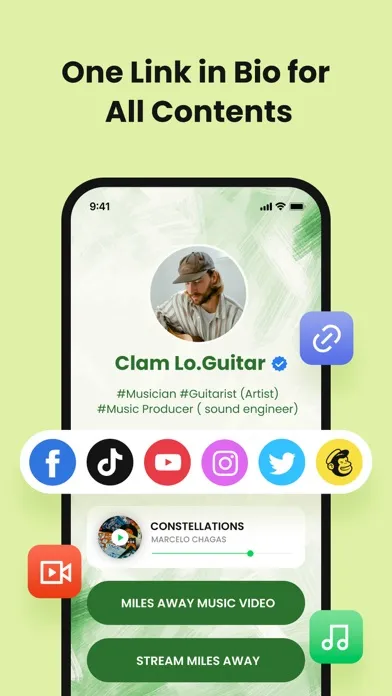 صور Linkr: Link in Bio for Creator