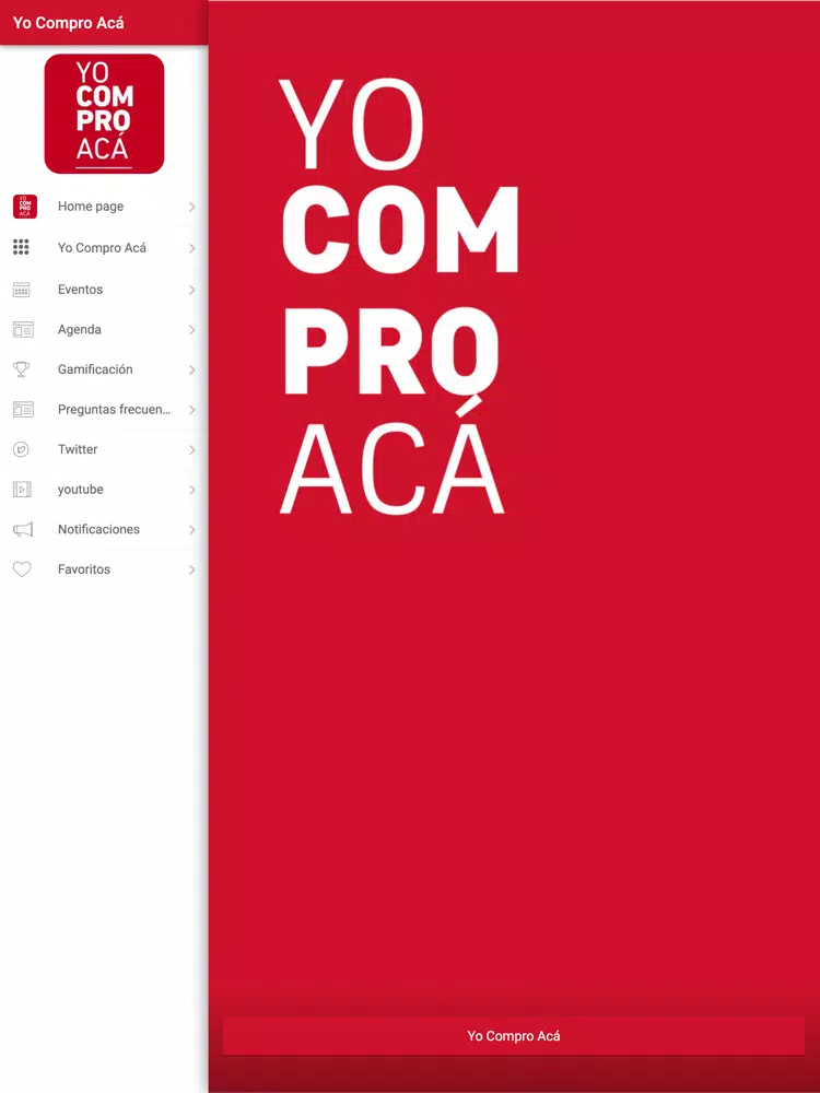 Zrzuty ekranu Yo Compro Acá iPad 